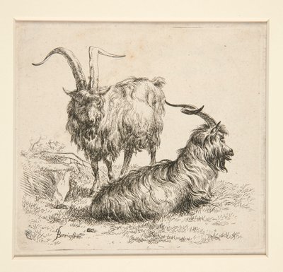 Goats by Nicolaes Berchem