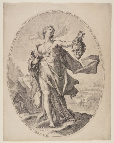 Judith with the Head of Holofernes by Nicolaes Braeu