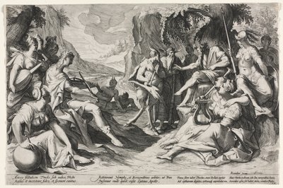 The Judgment of Midas by Nicolaes Clock