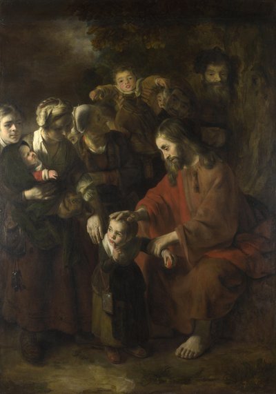 Christ Blessing the Children by Nicolaes Maes