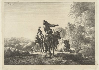 Bagpiper by Nicolaes Pietersz Berchem