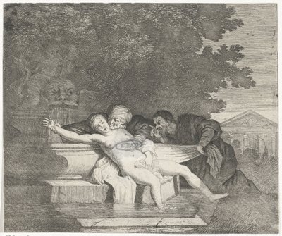 Susanna and the Elders by Nicolaes Van Helt Stockade