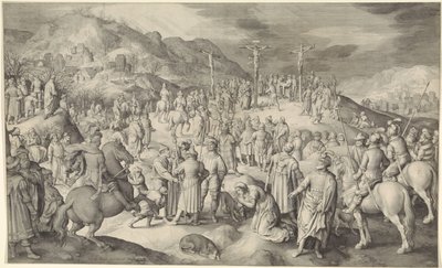 Christ on the Cross by Nicolaes de Bruyn