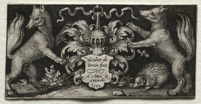 Coat of Arms by Nicolaes de Bruyn