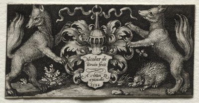 Coat of Arms by Nicolaes de Bruyn