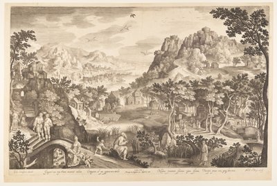 Hosea and the Prostitute Gomer by Nicolaes de Bruyn