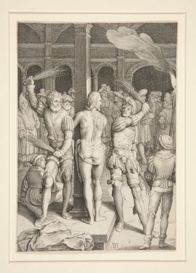 The Flagellation, from the Passion Series by Nicolaes de Bruyn