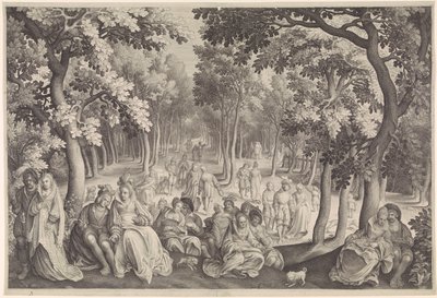 Garden of Love by Nicolaes de Bruyn