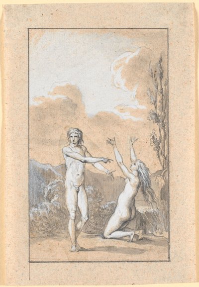 The Newly Created Eve by Nicolai Abildgaard