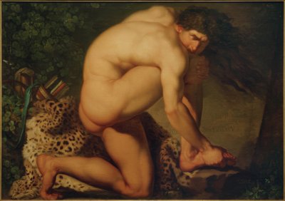 The Wounded Philoctetes by Nicolai Abraham Abildgaard