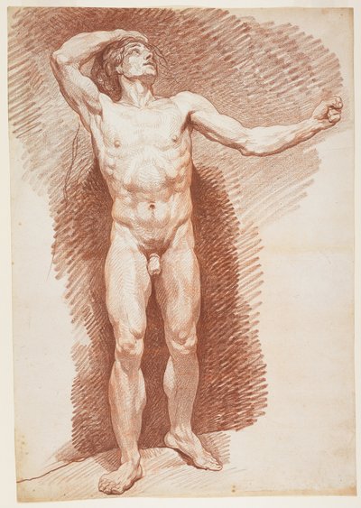 Standing Male Nude by Nicolas Bernard Lepicie