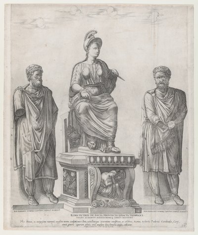 Speculum Romanae Magnificentiae: Roma Victrix by Nicolas Beatrizet