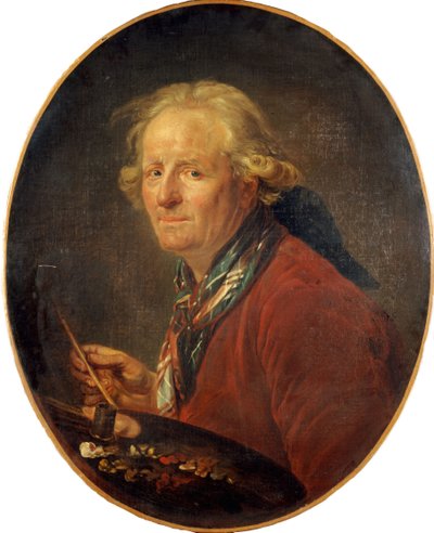 Self-Portrait by Nicolas Bernard Lepicie