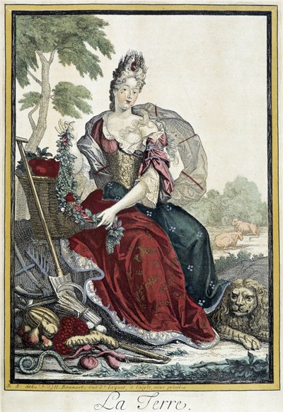 Allegory of the Earth by Nicolas Bonnart