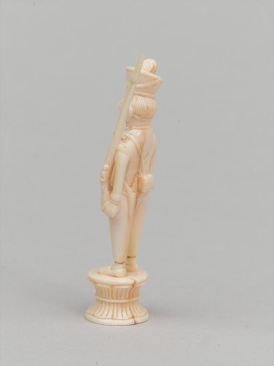 White pawn, chess piece, India by Nicolas Guerard