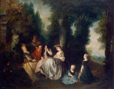 Party in the Garden, 1690-1743 by Nicolas Lancret