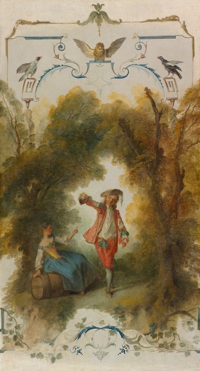 The Vineyard, c. 1723-1727 by Nicolas Lancret