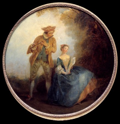 The Duo by Nicolas Lancret