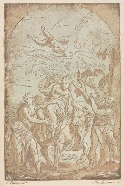 The Rape of Europa by Nicolas LeSueur