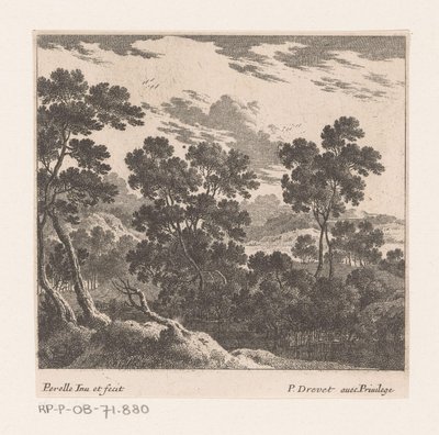 Landscape with Trees by Nicolas Perelle