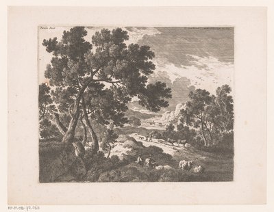 Landscape with Shepherds by Nicolas Perelle