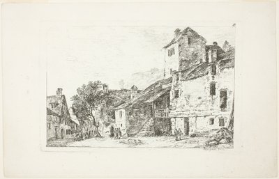 Landscape, from Second Notebook of Landscapes by Nicolas Perignon
