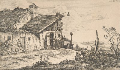 Rustic Landscape, 1772 by Nicolas Perignon