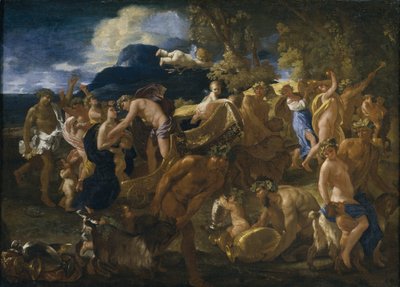 Bacchanal by Nicolas Poussin