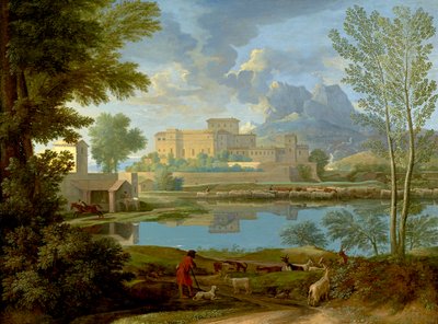 Landscape with a Calm, 1650-1 by Nicolas Poussin