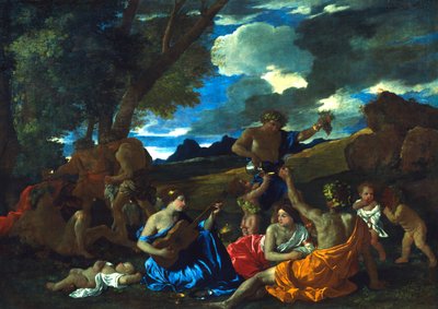 Le Grand Bacchanal by Nicolas Poussin
