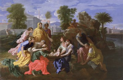 The Finding of Moses by Nicolas Poussin