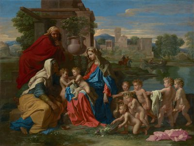 The Holy Family by Nicolas Poussin