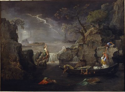 Winter or Deluge by Nicolas Poussin