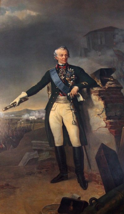 Alexander Suvorov, Russian General, 1833 by Nicolas Sebastien Froste