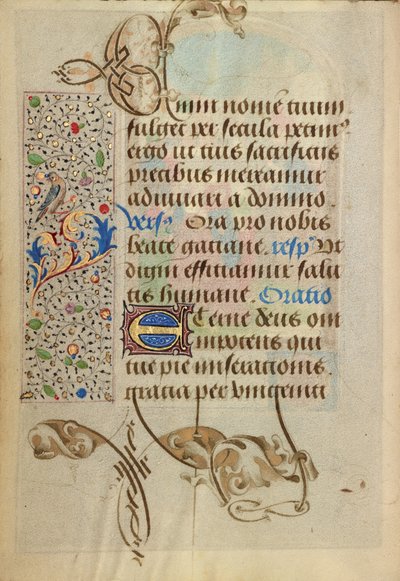 Decorated Text Page by Nicolas Spierinc
