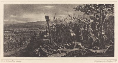 Battle Scene by Nicolas Toussaint Charlet