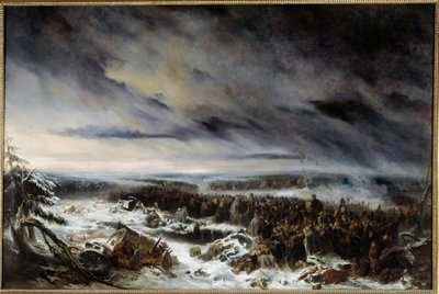 Episode of the Russian Retreat by Nicolas Toussaint Charlet