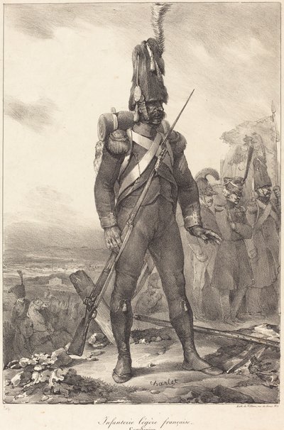 French Light Infantry, Carabinier by Nicolas Toussaint Charlet