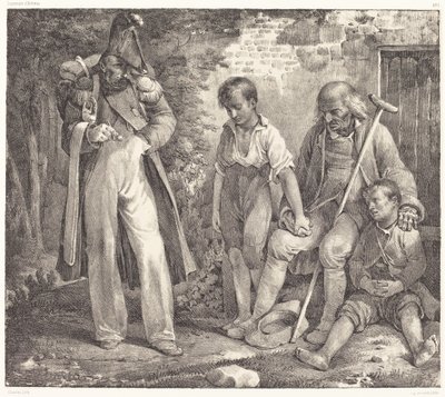 The Alms by Nicolas Toussaint Charlet