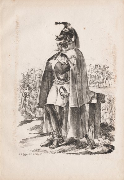 Military Costumes: Cavalry Man by Nicolas Toussaint Charlet