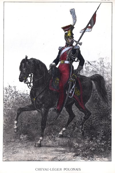 Polish Lancer of the Imperial Guard by Nicolas Toussaint Charlet