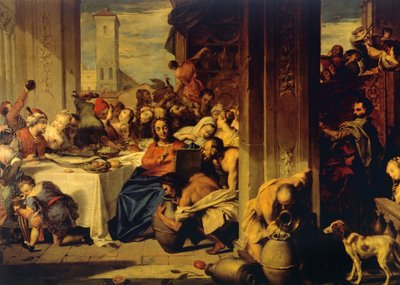 Marriage at Cana by Nicolas Vleughels