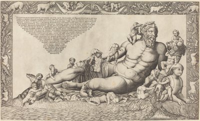The River God Nile by Nicolaus Beatrizet