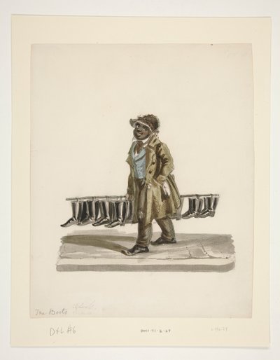 The Boot Cleaner by Nicolino Calyo