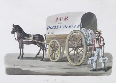 The Ice Cart by Nicolino Calyo