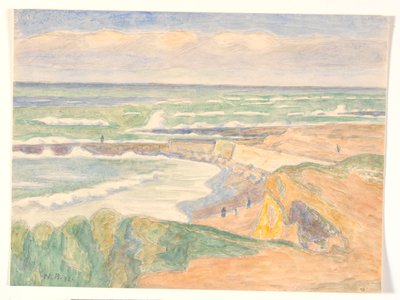 Headlands at Bovbjerg by Niels Jakob Jakobsen Bjerre
