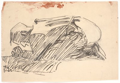 The Healed, Kneeling to the Ground by Niels Larsen Stevns