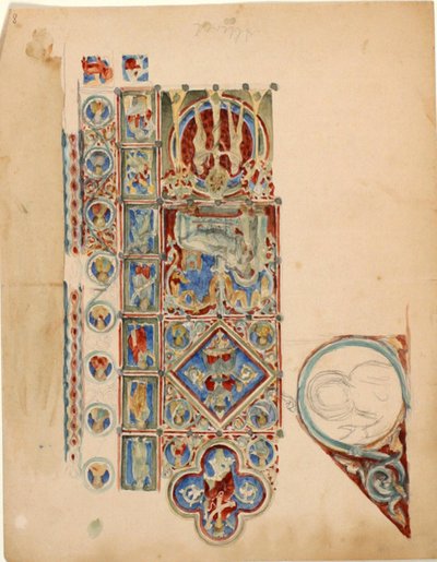 Copy of Early Christian Mosaic by Niels Larsen Stevns