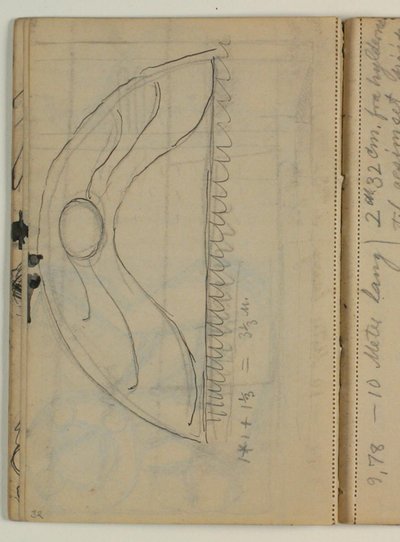 Ornament Sketch by Niels Larsen Stevns