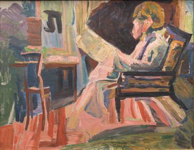 Reading Figure by Niels Larsen Stevns